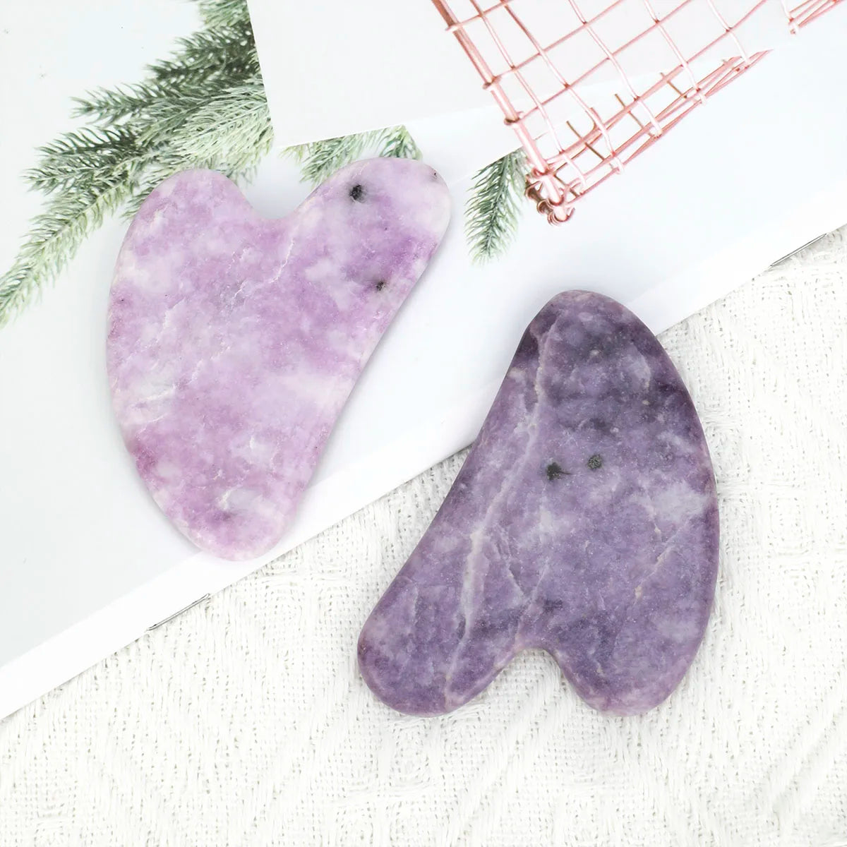 Jade Guasha Massage Stone