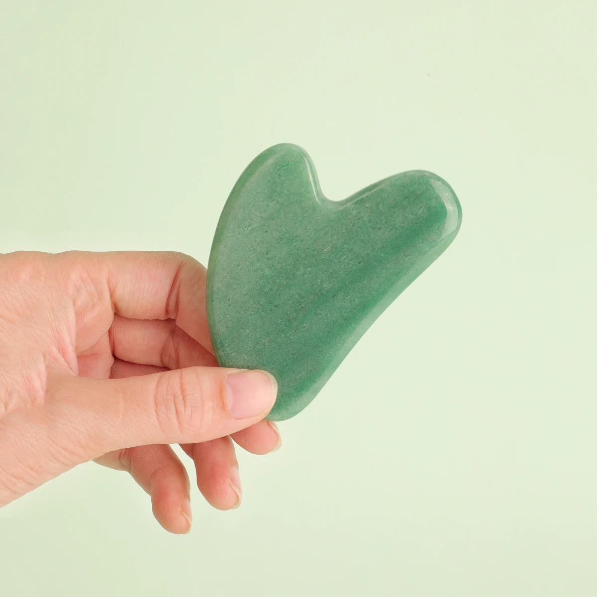 Jade Guasha Massage Stone