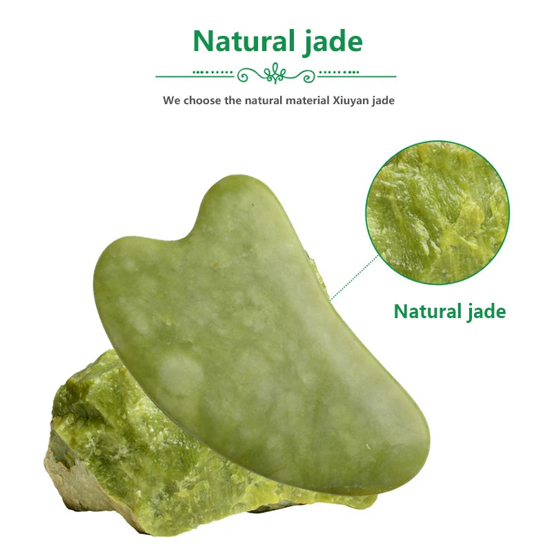 Jade Gua Sha Massager - PAEAN Therapy