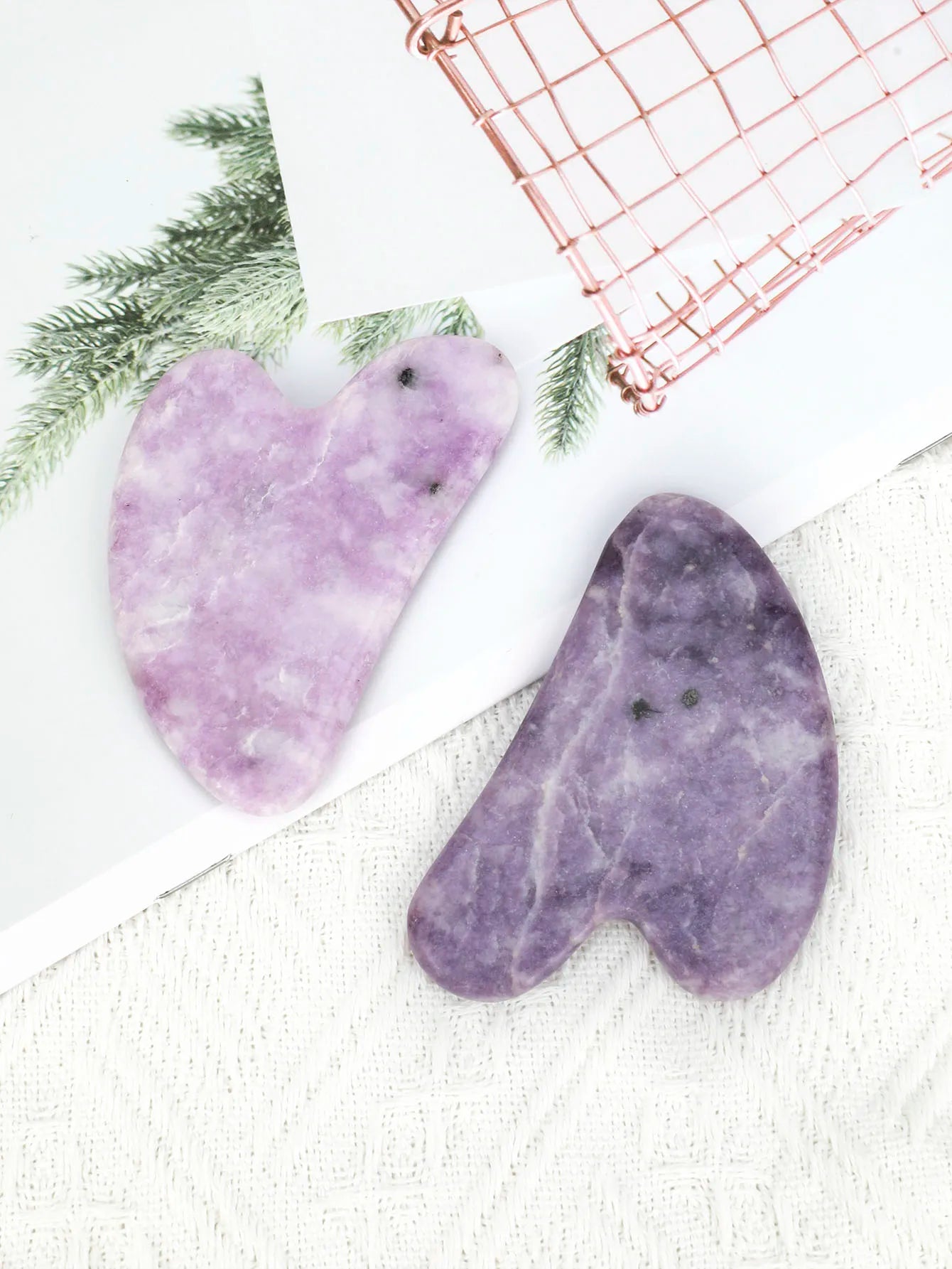 Jade Guasha Massage Stone