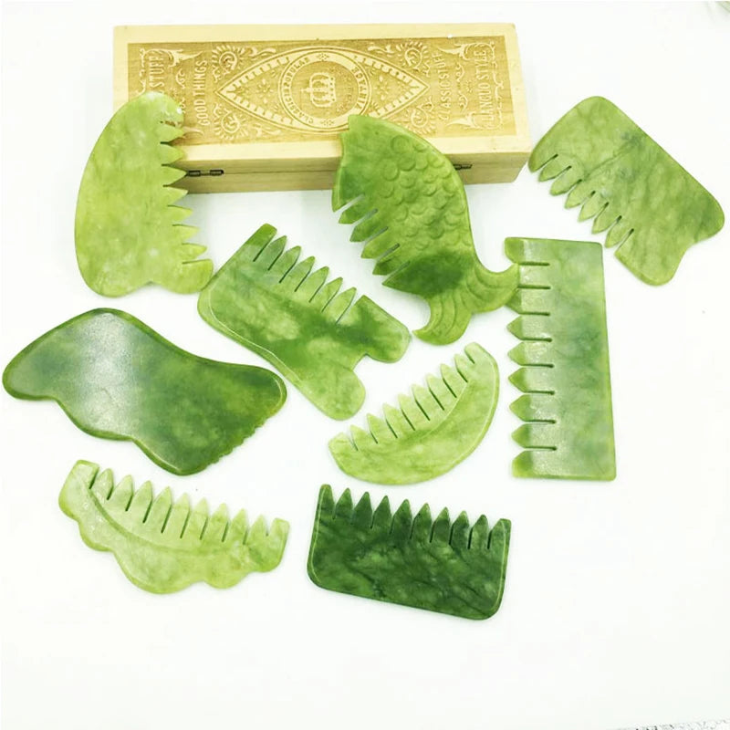 Jade Gua Sha Massager - PAEAN Therapy